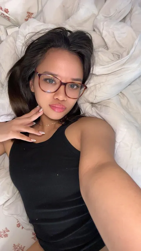 Just being comfy in bed