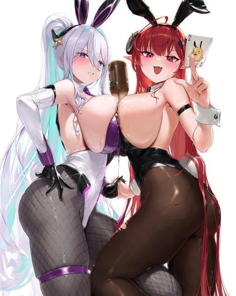 Kearsarge and Hindenburg together (Azur Lane)