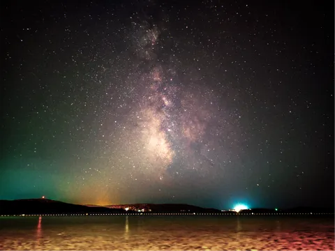 Night sky in Croatia