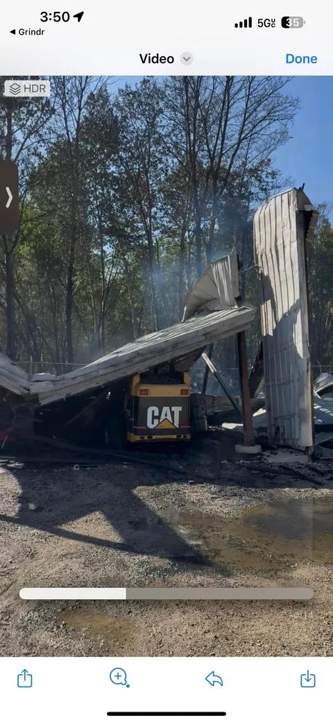 Shitty someone lit our family business on fire today. We own a storage facility and my folks called me thankfully we didn’t lose more and only one customer was effected but we lost all of our equipment