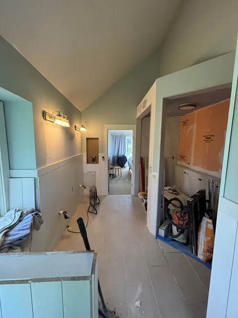 Good old fashioned master bathroom remodel I’m just about done with!