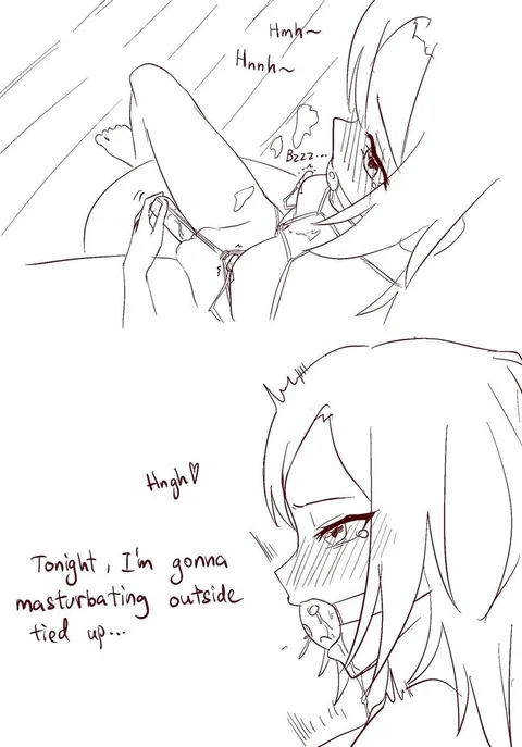 Yuki selfbondage gone wrong