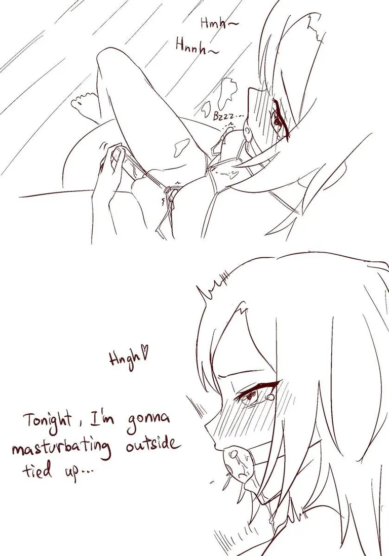 Yuki selfbondage gone wrong