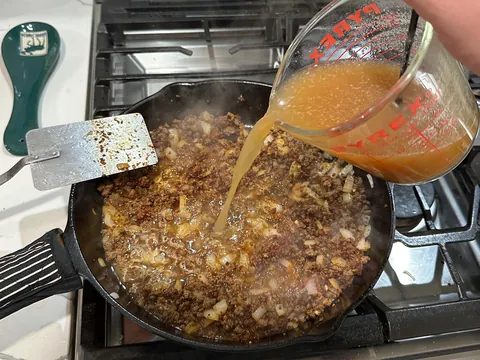 [homemade] “hamburger helper”