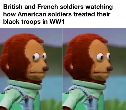 That moment when you’re so incredibly racist the colonisers are taken aback