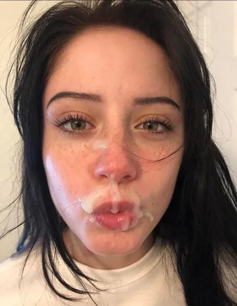 Looks so perfect with cum