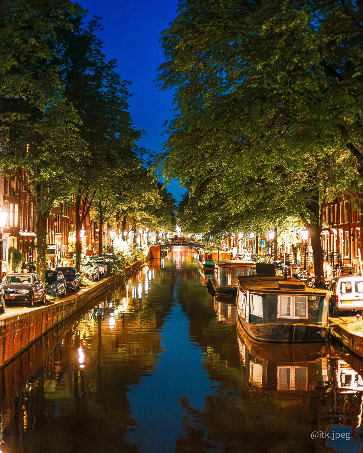 ITAP of Amsterdam at night