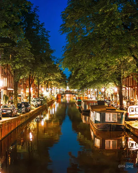 ITAP of Amsterdam at night