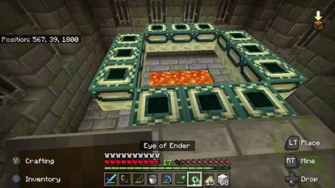 Looks like someone was ready to fight the ender dragon