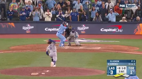 Kiké Hernández doubles up the runner at second to end the game and the Dodgers force a Game 7