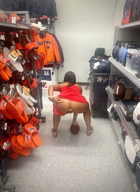 Looking for balls to play with at Academy