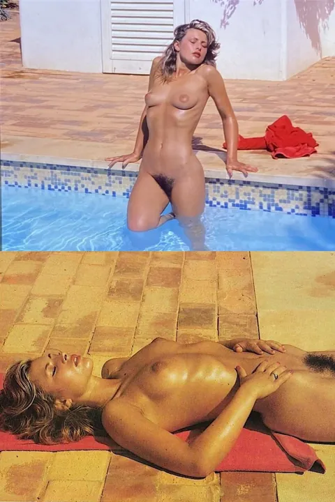 Vintage “Page 3 Girl” Gina Charles. 1980s