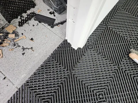 Single car garage makeover