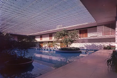 United States Embassy in New Delhi, India (1956-1959) by Edward Durell Stone