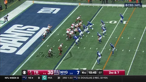 [Highlight] Baker Mayfield hustles down field to block for Bucky Irving