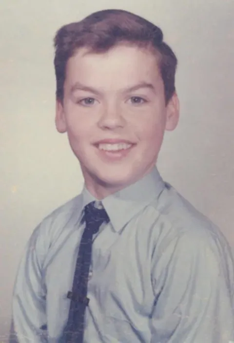 Michael Keaton, aged 11, 1961