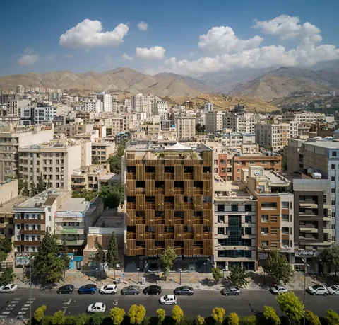 more examples of contemporary apartment buildings in Iran