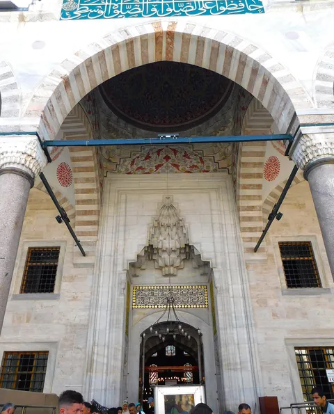 Blue Mosque in Istanbul, Turkey (17th cen.) [OC]