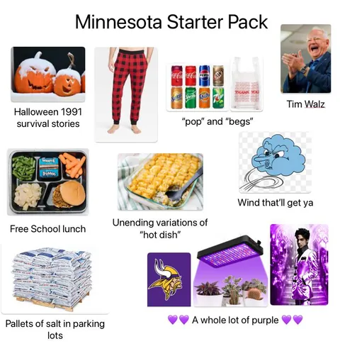 Minnesota starter pack, from a California perspective
