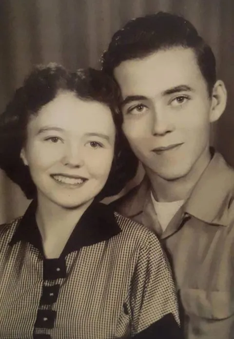 My grandparents in the 1950s. They were around 17 y/o.