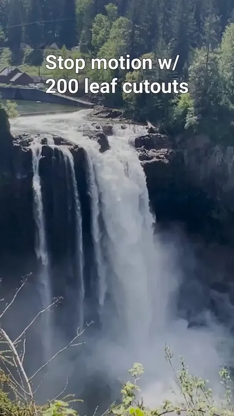 Louis Armstrong’s What a Wonderful World recreated with 200 leaf cutouts