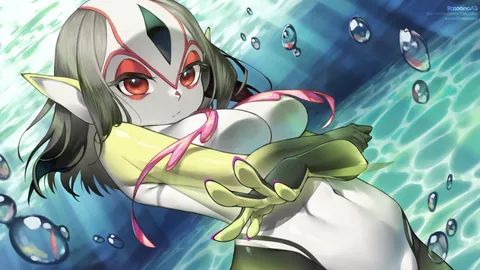 What a very pretty fish lady ;)