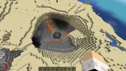 I found a meteor crater