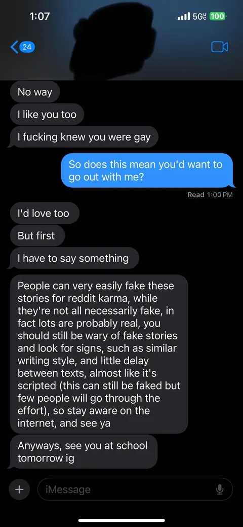 I told my crush I liked him!!!