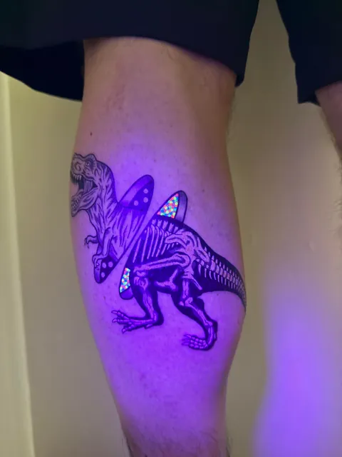 Portal T-Rex, Tattooed &amp; Designed by @derykwebb, Vancouver, WA