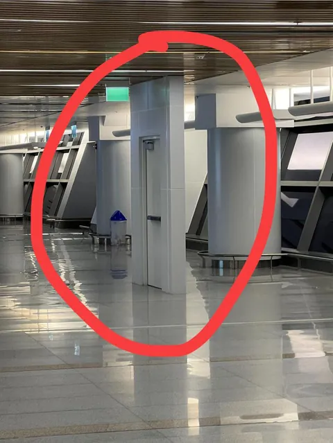 Ok Reddit super sleuths. What’s behind this door at our lovely airport?