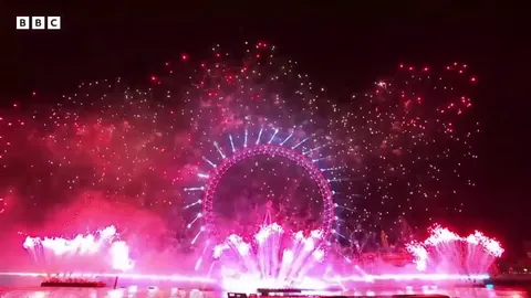 London's New Year's Eve celebration pays tribute to Ukraine. Featuring Ukraine’s winning Eurovision Song Contest artist Kalush Orchestra.