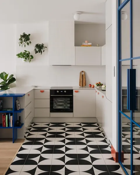 Kitchen of an apartment in Białystok, Poland. [1439x1796]