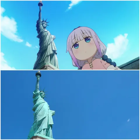 I flew from Japan to New York and went on 3 anime pilgrimages!
