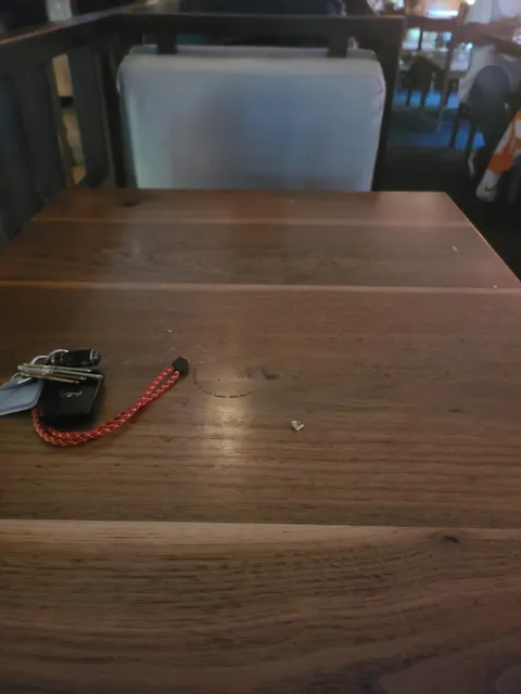 I was dining by myself and the servers took everything when I went to the bathroom.