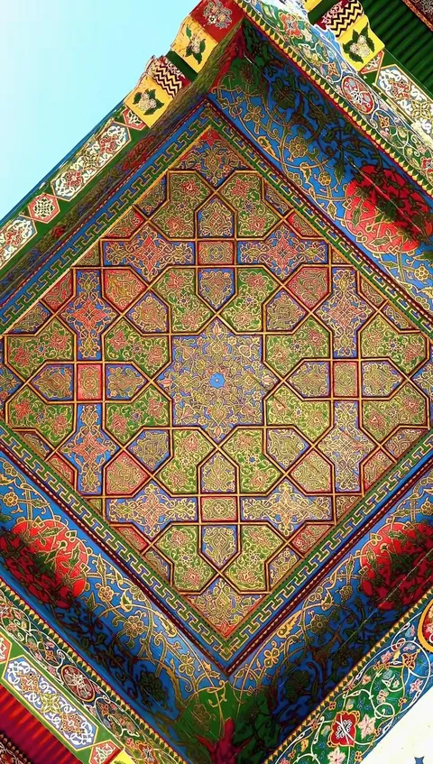 The Ceilings of Samarkand, Uzbekistan