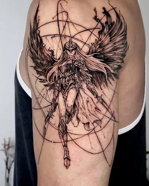 "Valkyrie" arm tattoo done by @tadi_tattoo, Sydney, Australia