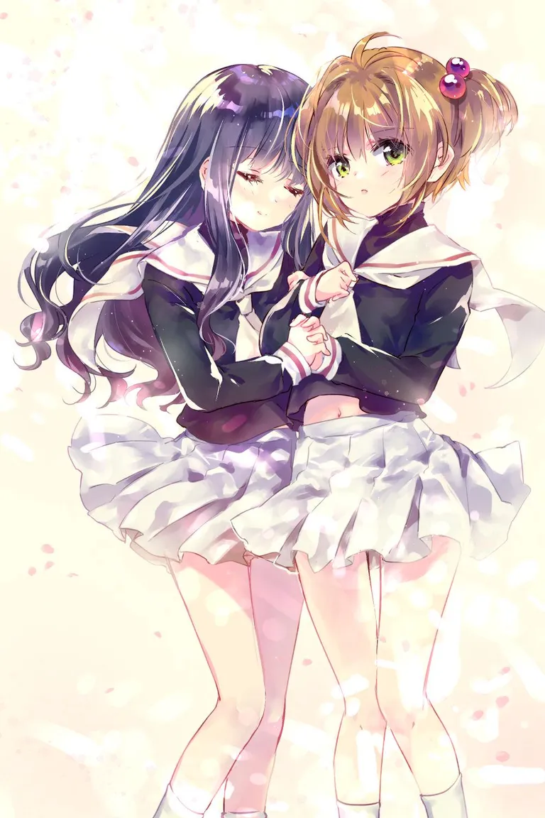 Snuggling and holding hands