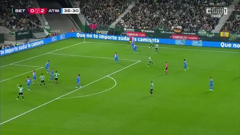 Real Betis 0-3 Atlético Madrid - Ademola Lookman 37'