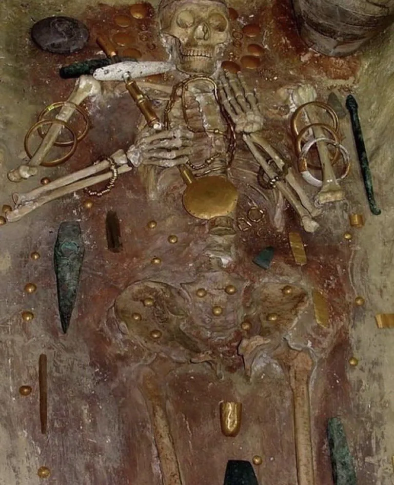 Ancient skeleton with the oldest gold in the world found near the Black Sea