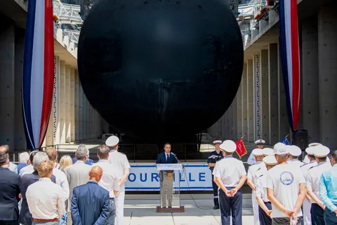 The French Navy commissioned the Tourville today, 3rd of the 6 Suffren class nuclear powered attack submarines. Following boats to be commissioned in 2027, 2028 and 2030.
