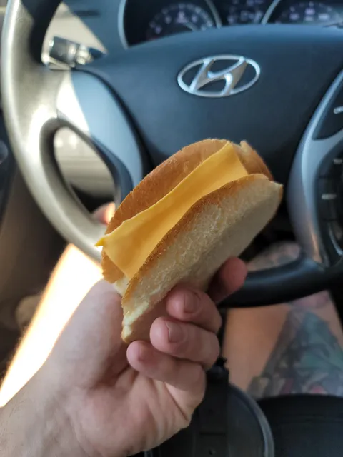 This sandwich my dad gave me