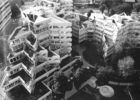 Ivry-sur-Seine social housing designed by Jean Renaudie (1969-1975)