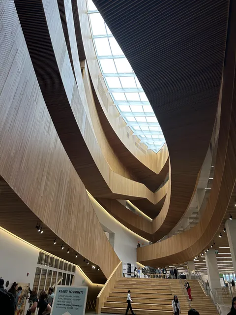 Calgary Canadas Library, The Boat is indescribable.