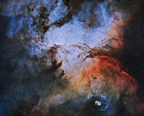 Fighting Dragons and Dragon's Egg Nebula