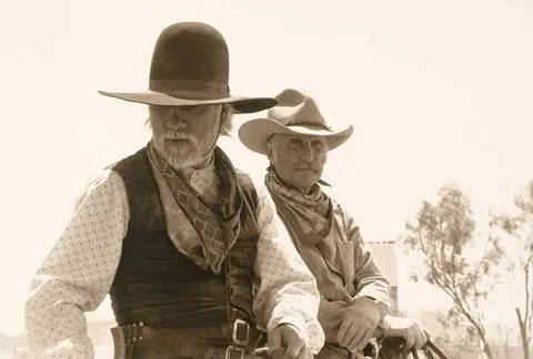 Robert Duvall in 1989, from behind-the-scenes of "Lonesome Dove"