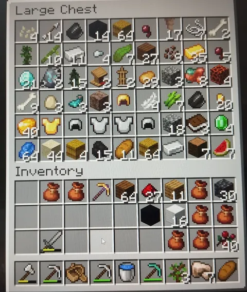 To those people who think bundels arra useless. I managed to carry this much stuff whit 7 bundels.