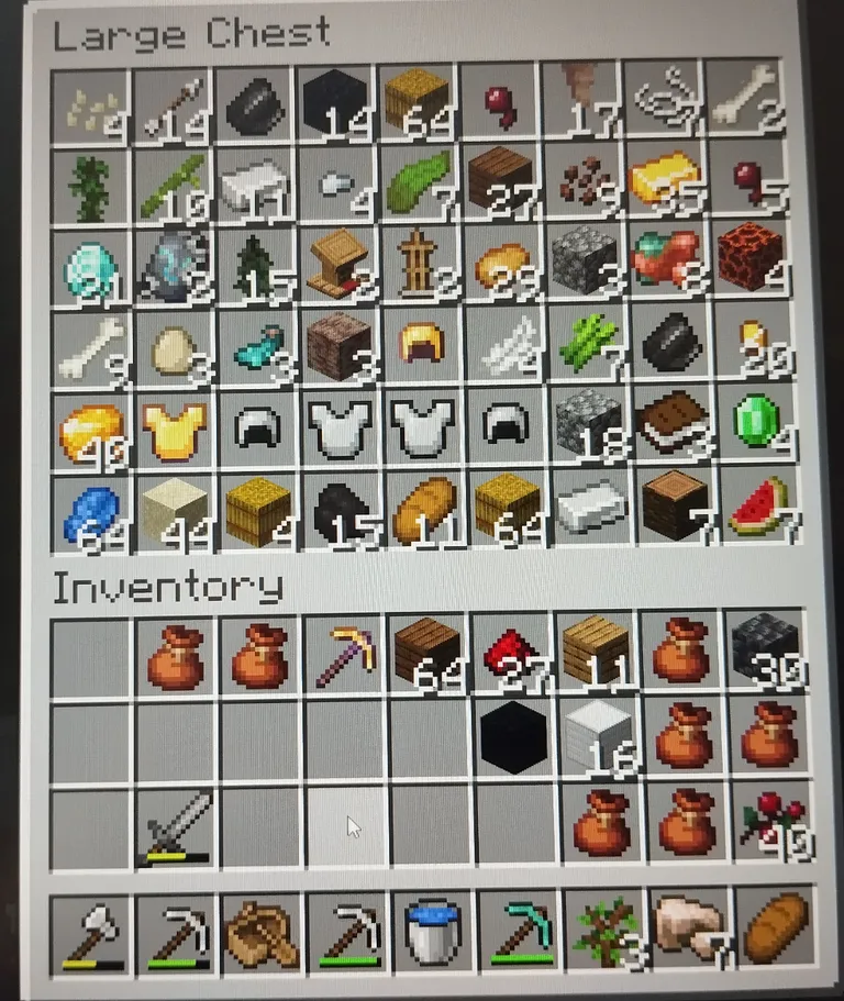 To those people who think bundels arra useless. I managed to carry this much stuff whit 7 bundels.