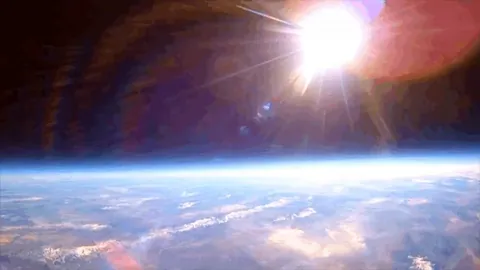Earth view from 30 km / 100,000 ft
