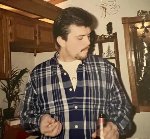 My dad in the early 90s