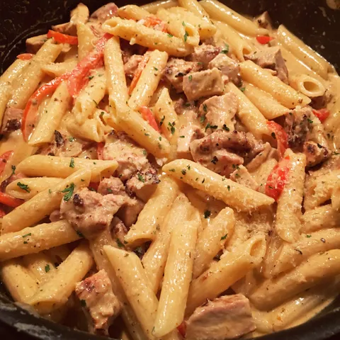 [Homemade] Cajun chicken pasta